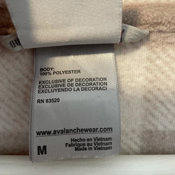 Avalanche Plaid 1/4 Zip Fleece - Picture 7 of 11